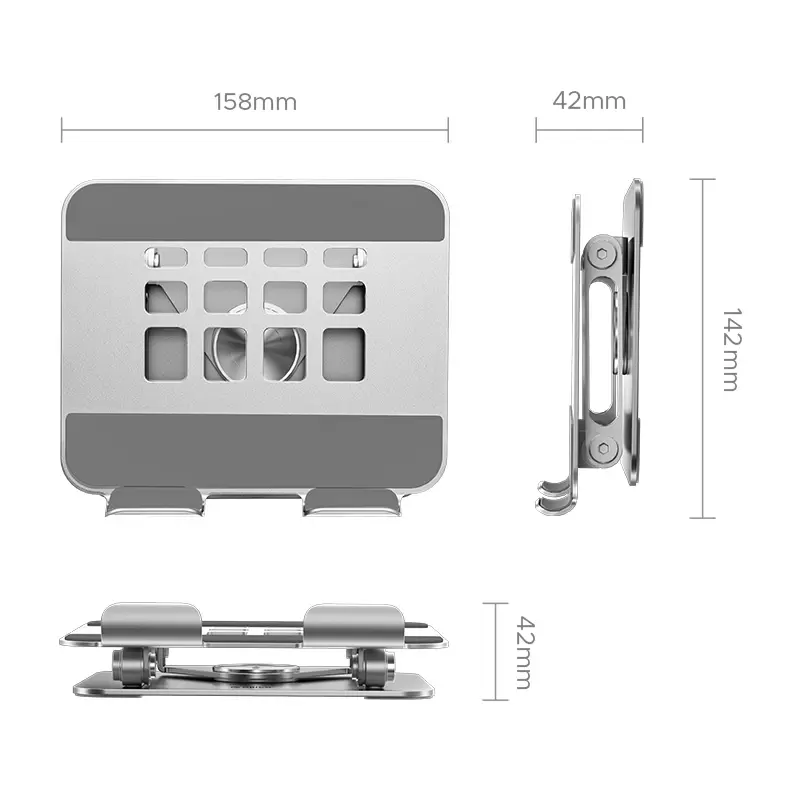 Orico Swivel Rotatable Tablet Stand Holder (Up to 12.9" inch) 3 Orico Swivel Rotatable Tablet Stand Holder (Up to 12.9" inch) - Image 3